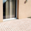 Terrasse en pavés - Après travaux