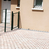 Parking en pavés - Après travaux